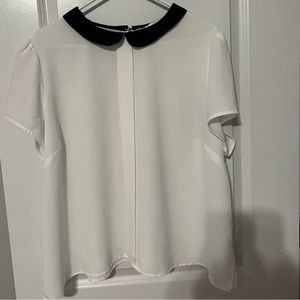 White plus size cute shirt from Forever 21